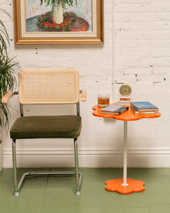 Orange Side Table