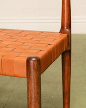 Load image into Gallery viewer, Brown Strap Dining Chair
