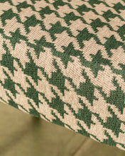 Load image into Gallery viewer, Houndstooth Green Vanity Chair
