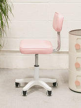 Load image into Gallery viewer, Small Pink Office Chair
