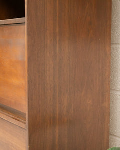 Walnut Desk Cabinet Shelf