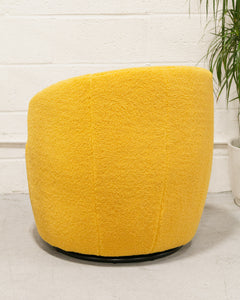 Aria Chair in Mustard Nubby