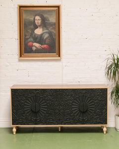 Flower Front Oaxaca Style Credenza