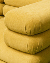 Load image into Gallery viewer, Elodie 2 Piece Modular Sectional Loveseat in Dijon Mustard
