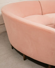 Load image into Gallery viewer, Aria 3 Piece Curved Sofa in Royale Blush
