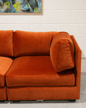Load image into Gallery viewer, Sebastian 7 Piece Sofa in Rust
