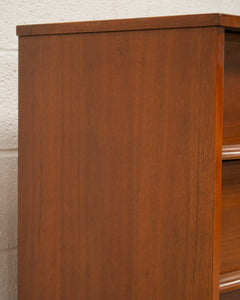 Highboy Sleek 4 Drawer Vintage Dresser