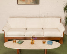 Load image into Gallery viewer, Brazilian 70’s Style Sofa Oak Wood
