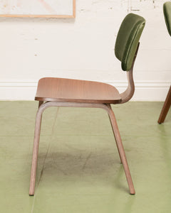 Bent Wood Dining Chair in Olive