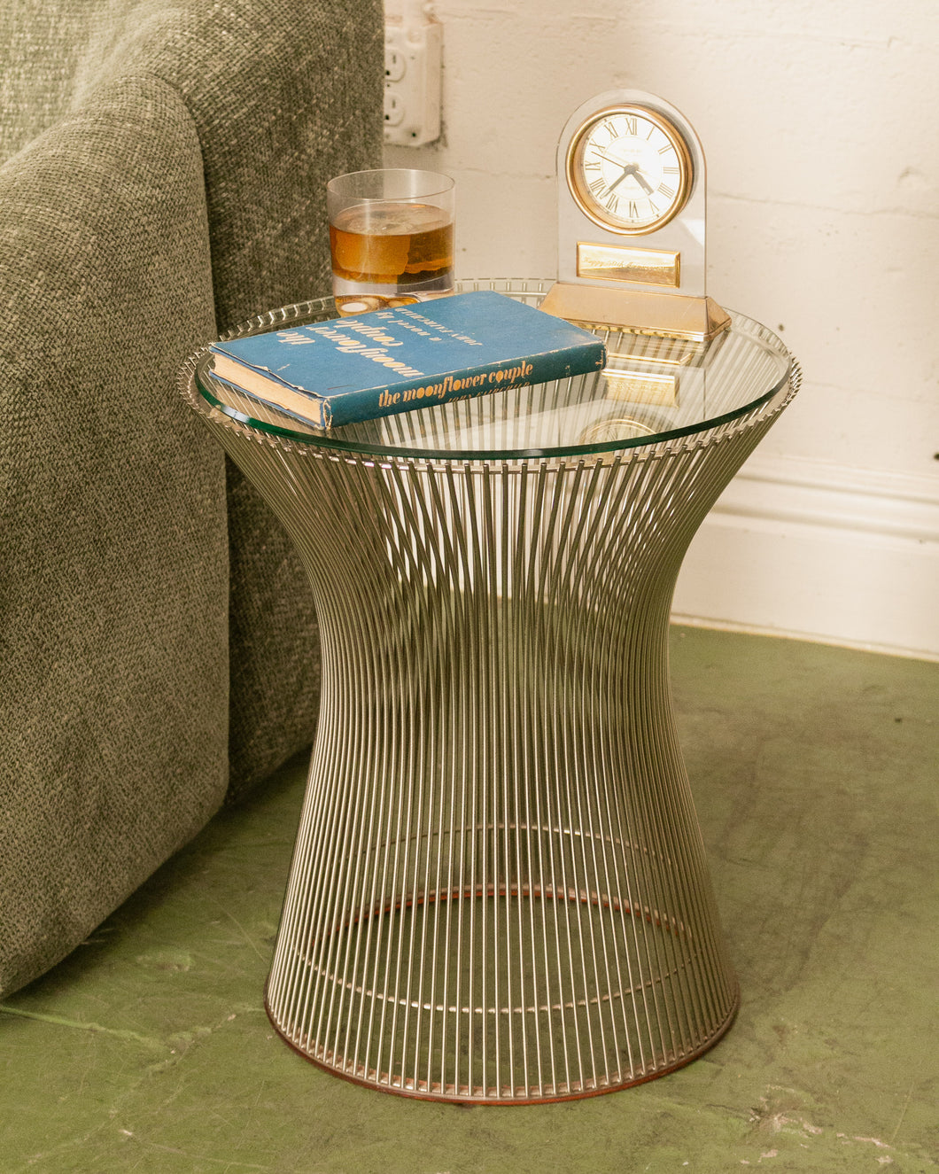 Warren Platner Style Mid Century Side Table