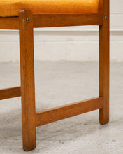 Load image into Gallery viewer, Tangerine Danish Modern Chair Restored
