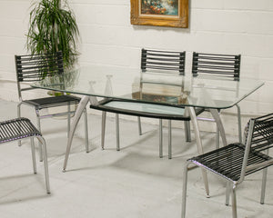 Set of 8 Chrome Chairs