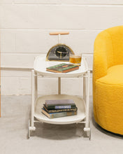 Load image into Gallery viewer, Herz White Cart Side Table
