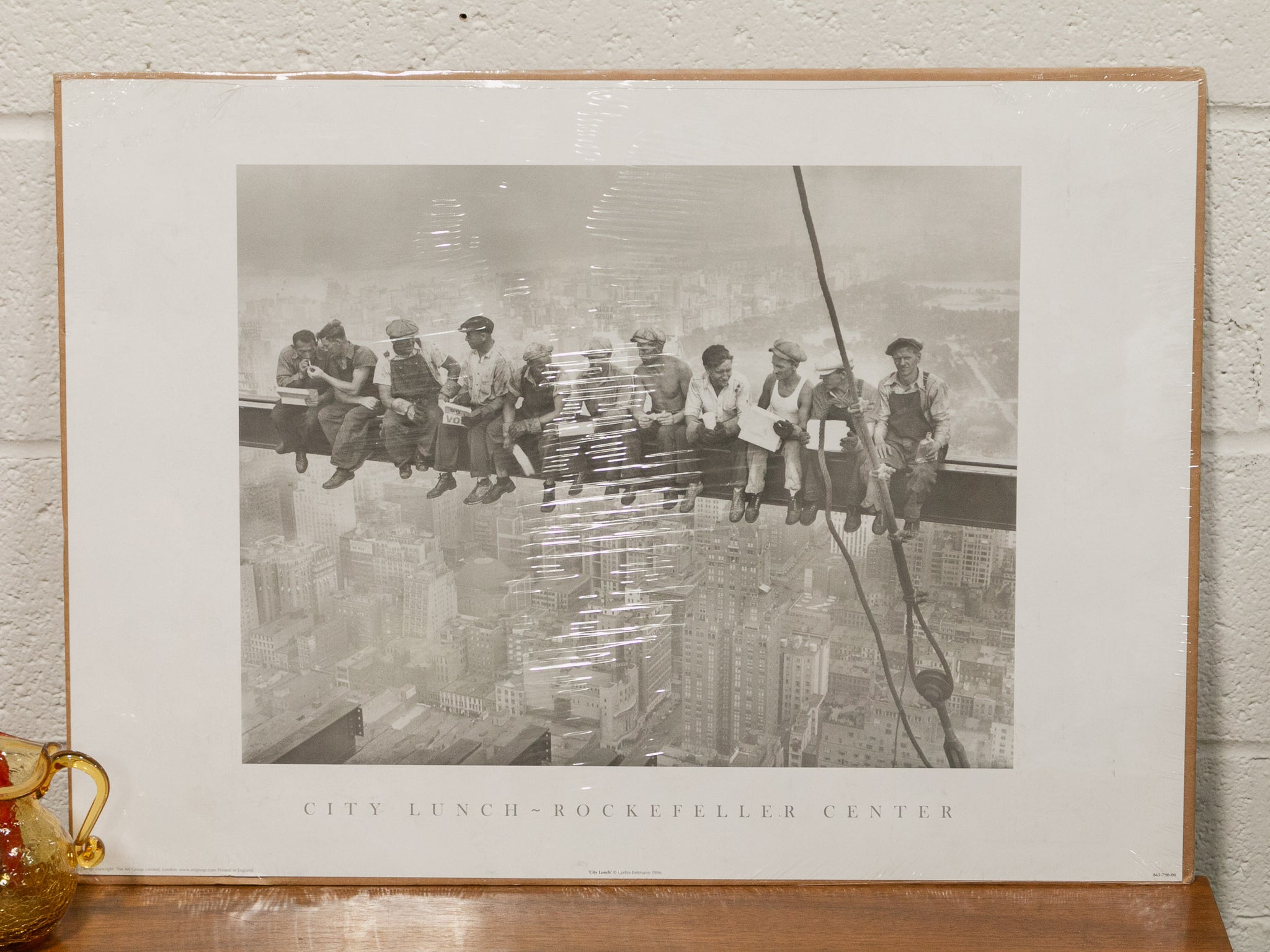 City Lunch Rockefeller Center Poster – Sunbeam Vintage