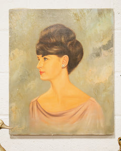 Portrait of Woman with Dark Hair