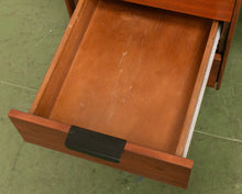 Load image into Gallery viewer, Walnut Restored Executive Mid Century Desk
