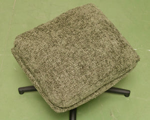 Chaz Olive Green Chair with Ottoman