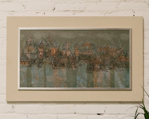 Dorothy Bowman City Edge Signed Lithograph