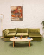 Load image into Gallery viewer, Vintage Modular Green Sofa
