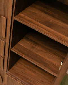 Oliver Brutalist Modern Armoire