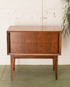 Walnut Single Nightstand by Thomasville