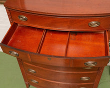 Load image into Gallery viewer, Antique Mahogany Federal Style Highboy Dresser
