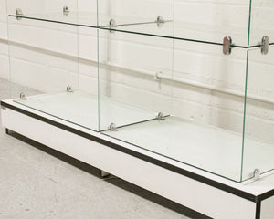 Glass Retail Closet Shelf