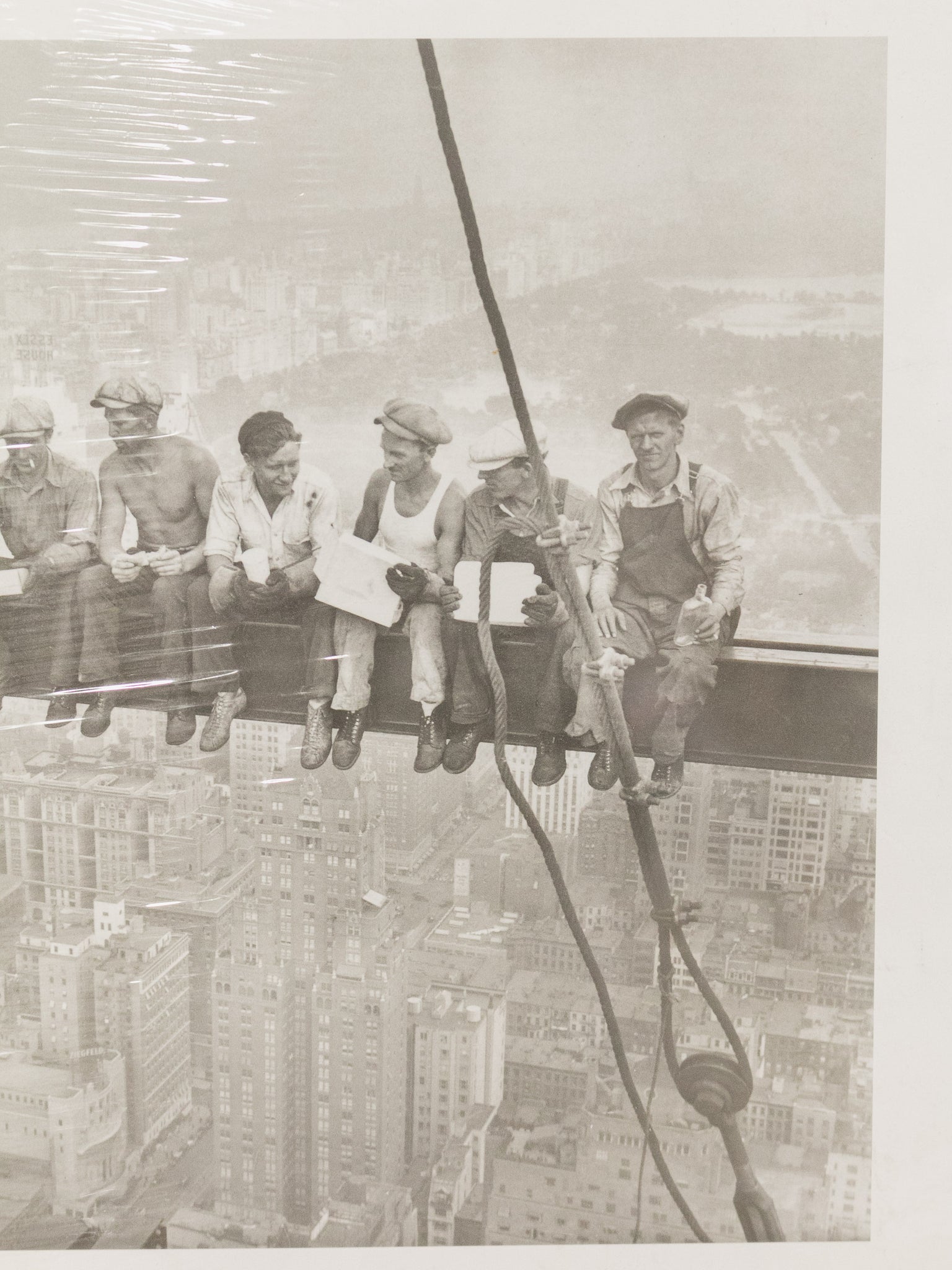 City Lunch Rockefeller Center Poster – Sunbeam Vintage