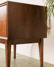 Load image into Gallery viewer, Walnut Single Nightstand by Thomasville
