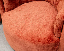 Load image into Gallery viewer, Babita Swivel Chair in Rust

