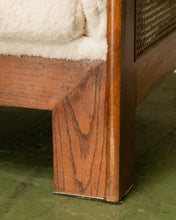 Load image into Gallery viewer, Brazilian 70’s Style Sofa Oak Wood
