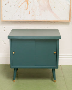 Teal Super Compact Credenza