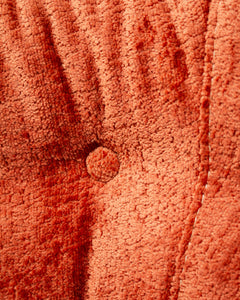 Babita Swivel Chair in Rust