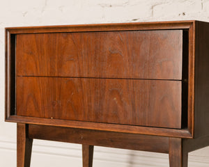 Walnut Single Nightstand by Thomasville