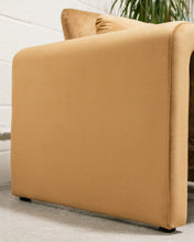 Load image into Gallery viewer, Skylark Caramel Velvet Chair
