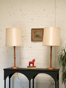 Danish Teak Lamp