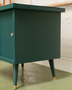 Teal Super Compact Credenza