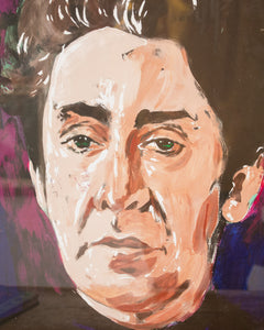 Portrait of Man Painting