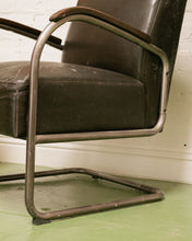 Load image into Gallery viewer, Distressed Vintage Art Deco Chair
