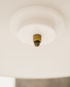 Brass Saucer Lamp