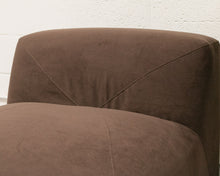 Load image into Gallery viewer, Gianna Single Seat in Chocolate Brown
