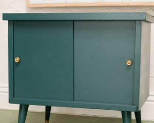 Teal Super Compact Credenza