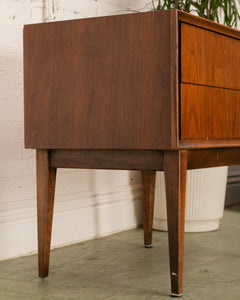 Walnut Single Nightstand by Thomasville