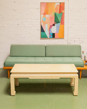 Load image into Gallery viewer, Harrison Van Horn Lacquered Grass Cloth Coffee Table 1980s
