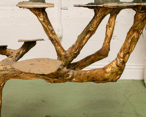 Gold Tree Dining Table