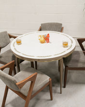 Load image into Gallery viewer, Formica Gold Dining Table
