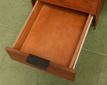 Load image into Gallery viewer, Walnut Restored Executive Mid Century Desk
