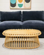 Load image into Gallery viewer, Boho Oval Coffee Table

