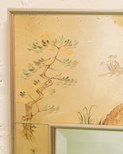 Load image into Gallery viewer, LaBarge Reverse Painted Chinoiserie Mirror
