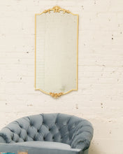 Load image into Gallery viewer, Rectangle Gold Ornate Mirror
